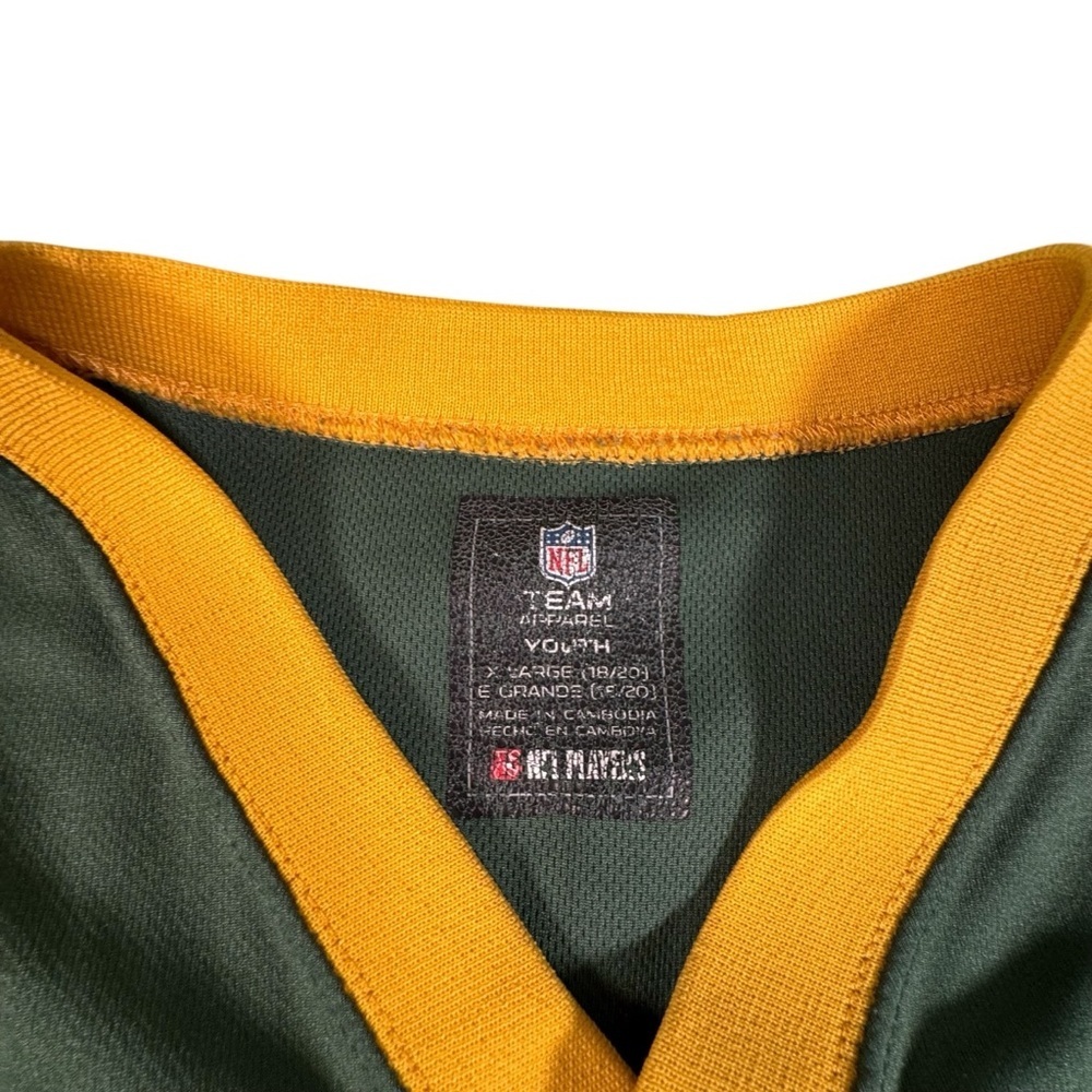 Green Bay Packers Aaron Rodgers #12 Youth XL NFL Jersey Team Apparel - Picture 5 of 11